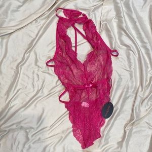 Avidlove | Lace Choker Teddy Lingerie | Large